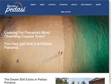 Tablet Screenshot of discoverpedasi.com